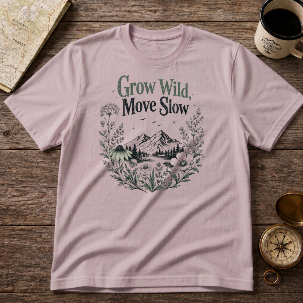 Grow Wild, Move Slow T-Shirt