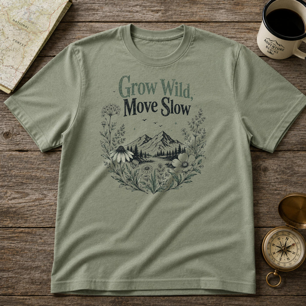 Grow Wild, Move Slow T-Shirt